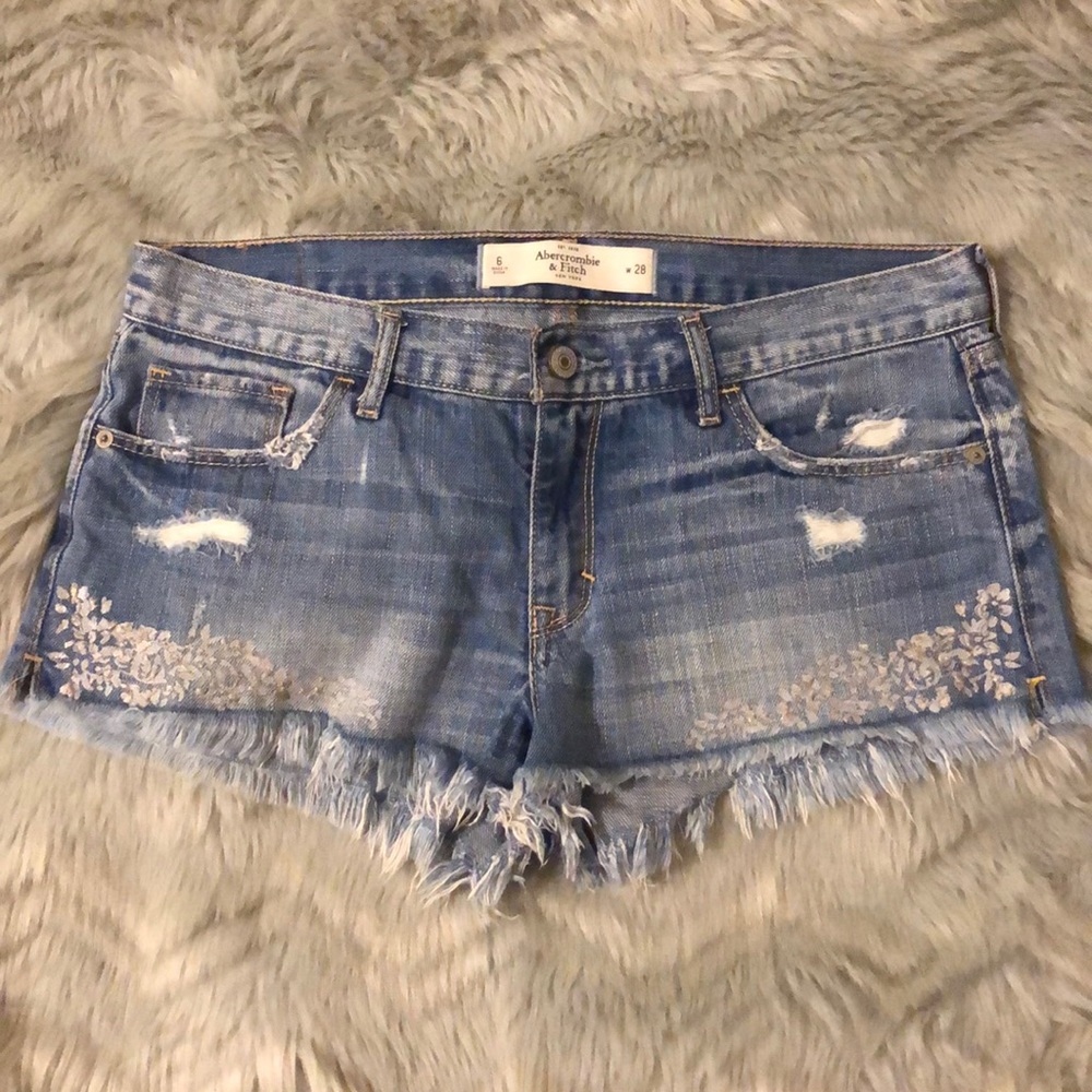 Abercrombie and Fitch denim shorts